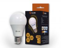 Світлодіодна LED лампа ELCOR 534309 Е27 А65 15Вт 1500Лм 4200К