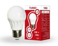 Светодиодная LED лампа TURBO 534304 G45 5Вт Е27шар 400Лм 4200К