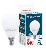Лампа світлодіодна ENERLIGHT P45 9ВТ 4100K E14
