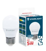 Лампа світлодіодна ENERLIGHT G45 5ВТ 4100K E27